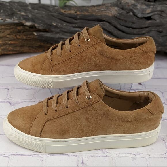 Banana Republic Suede Camel Sneakers - Picture 4 of 12